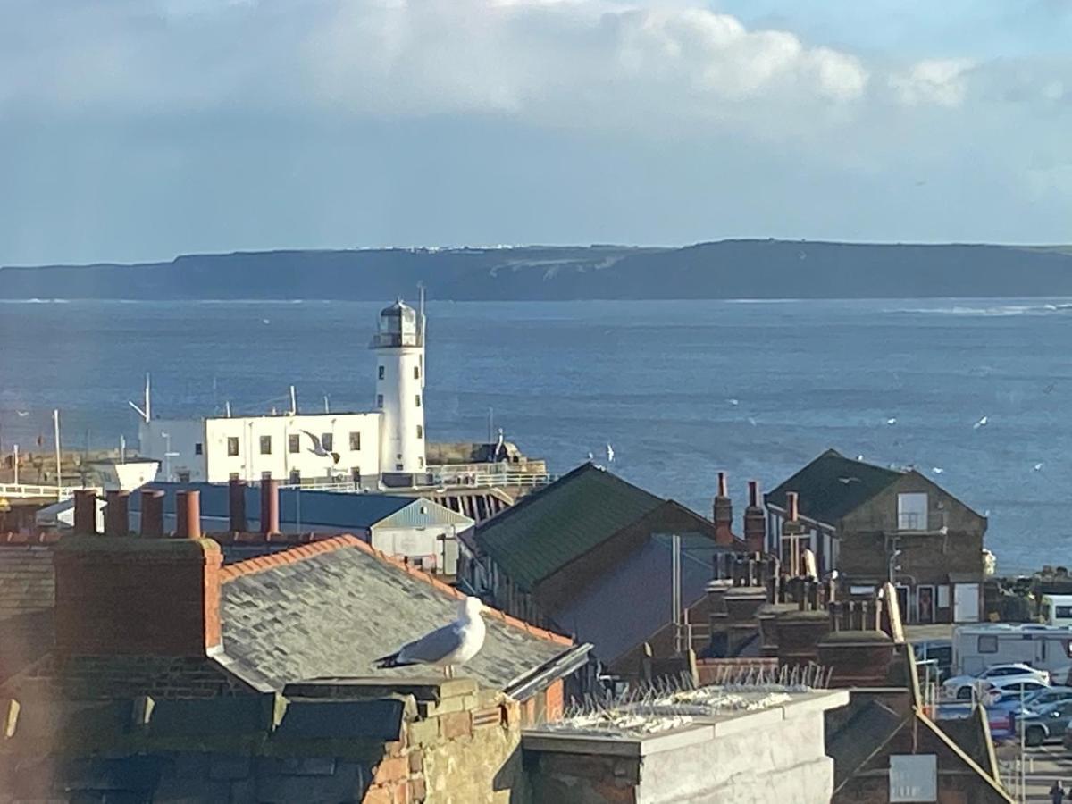 Ferienwohnung Lighthouse View, One Min From Harbour & Beach Scarborough Exterior foto