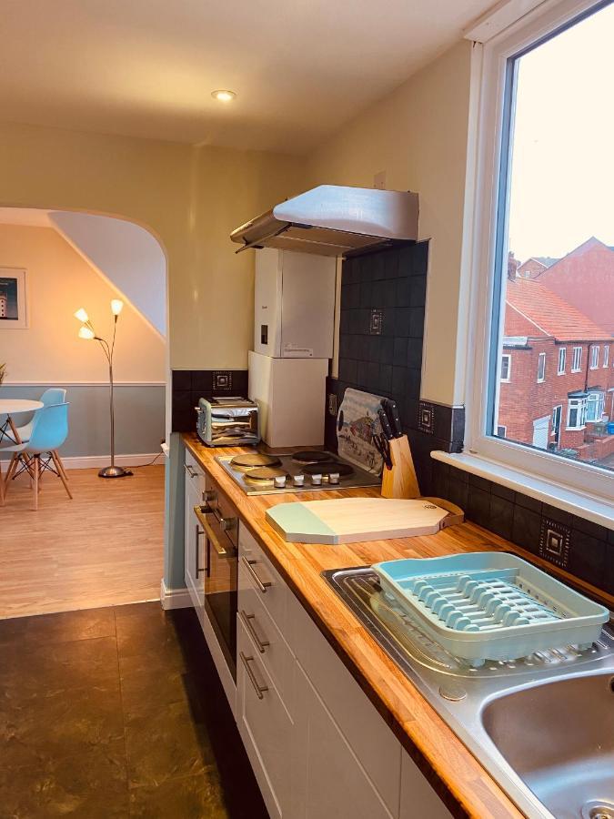 Ferienwohnung Lighthouse View, One Min From Harbour & Beach Scarborough Exterior foto