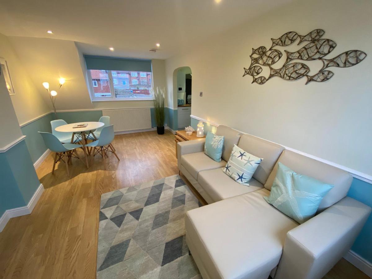 Ferienwohnung Lighthouse View, One Min From Harbour & Beach Scarborough Exterior foto