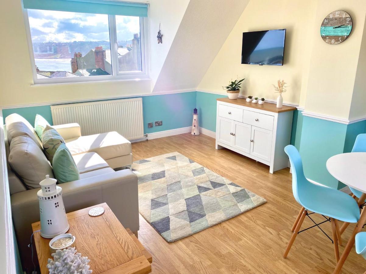 Ferienwohnung Lighthouse View, One Min From Harbour & Beach Scarborough Exterior foto