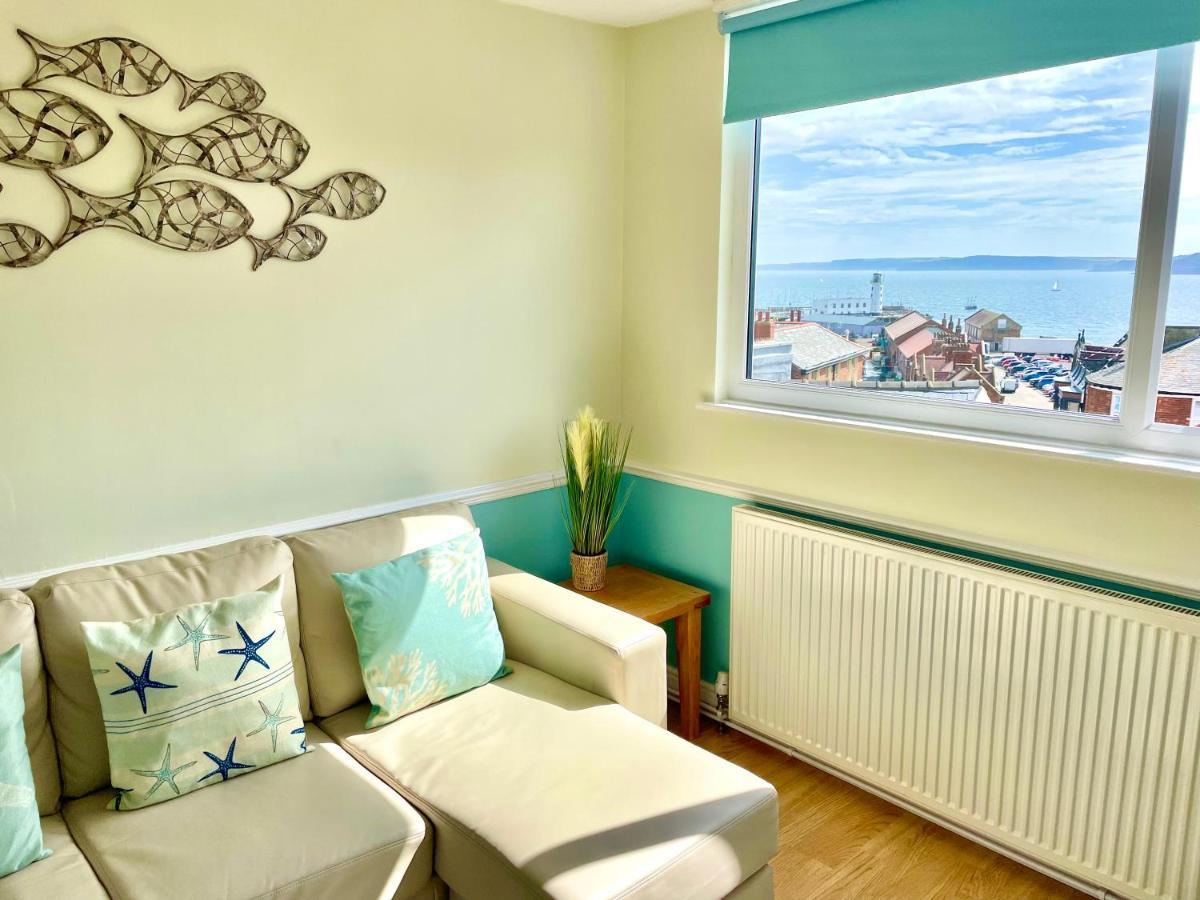 Ferienwohnung Lighthouse View, One Min From Harbour & Beach Scarborough Exterior foto