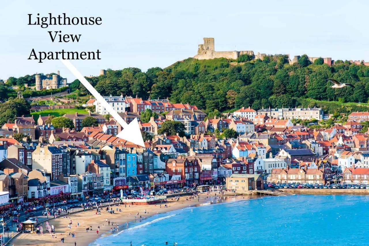 Ferienwohnung Lighthouse View, One Min From Harbour & Beach Scarborough Exterior foto